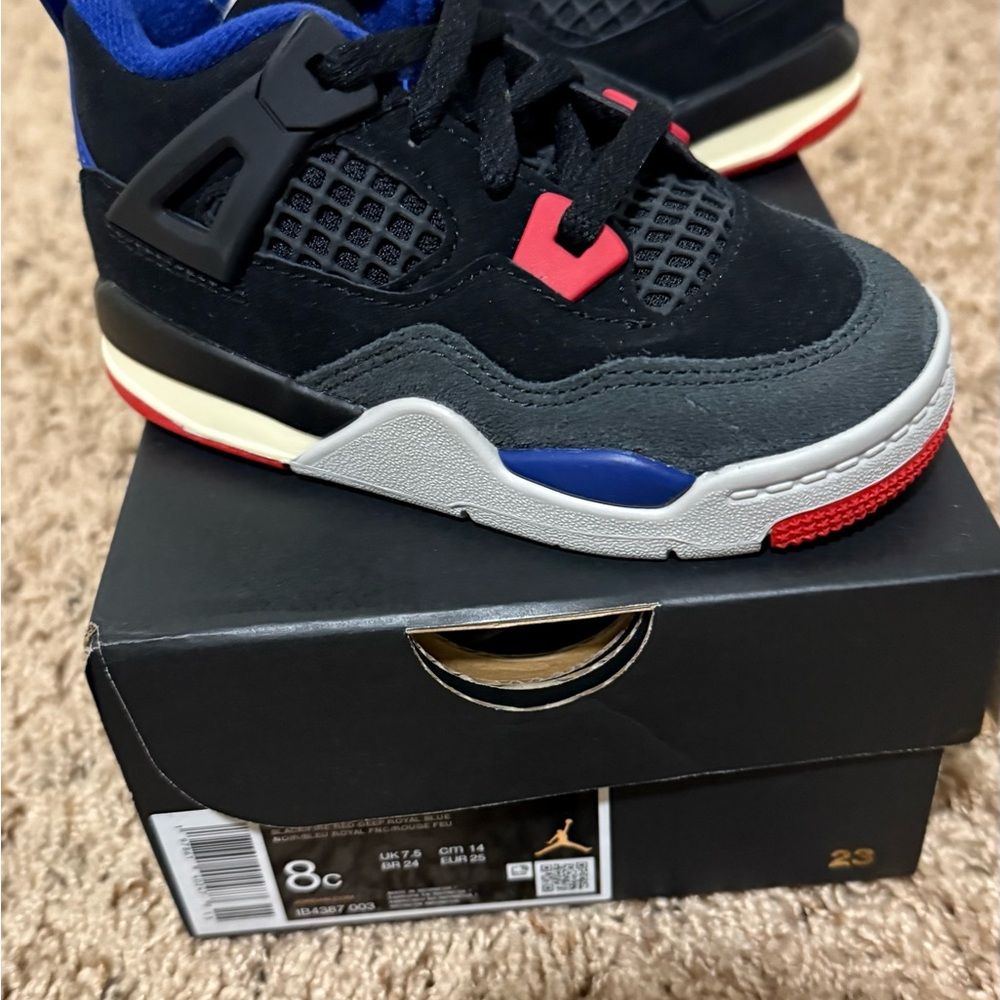 Jordan Kids Retro 4 8c. New.